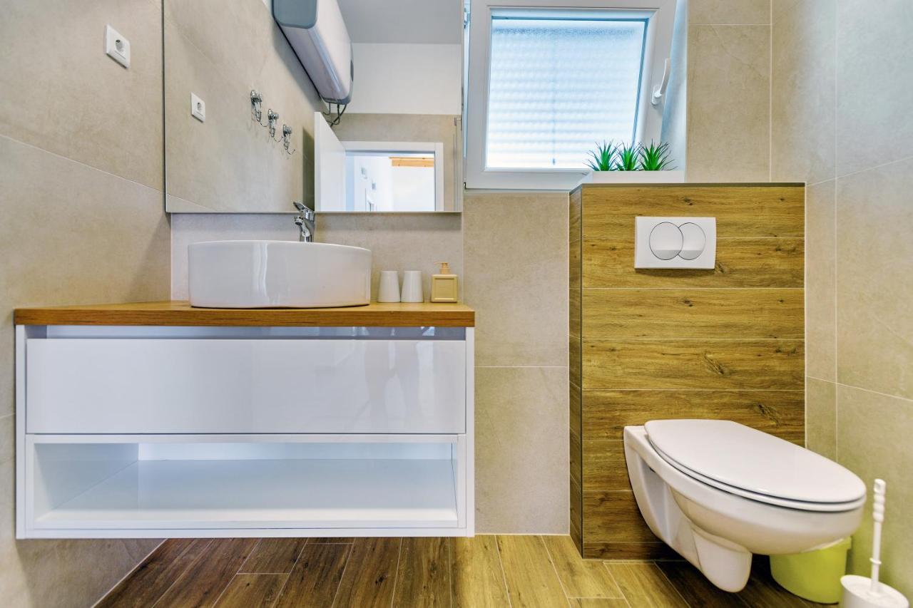 Luxury Stone Villa With Pool - Brisevo Esterno foto